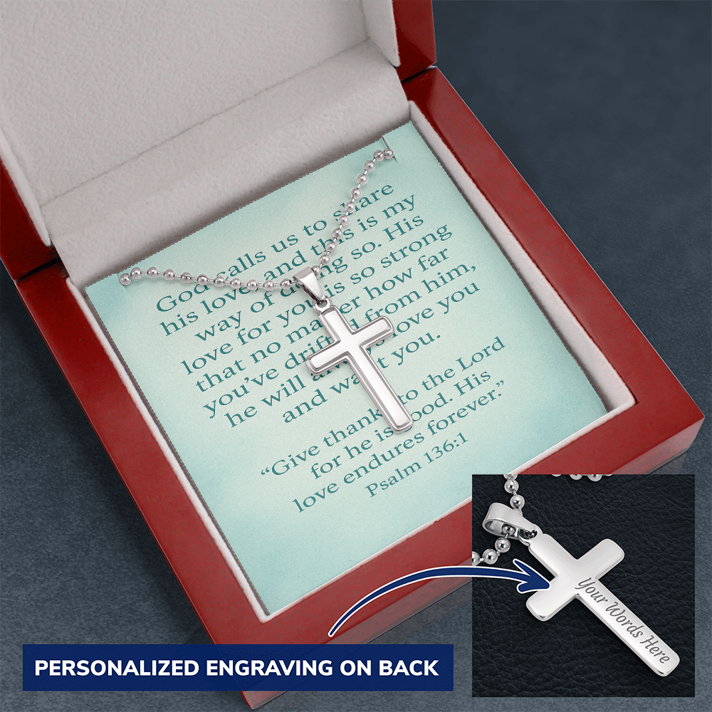 The Enduring Faith Cross Necklace