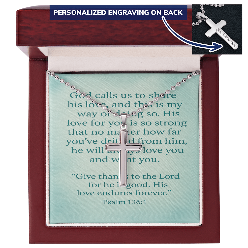 The Enduring Faith Cross Necklace