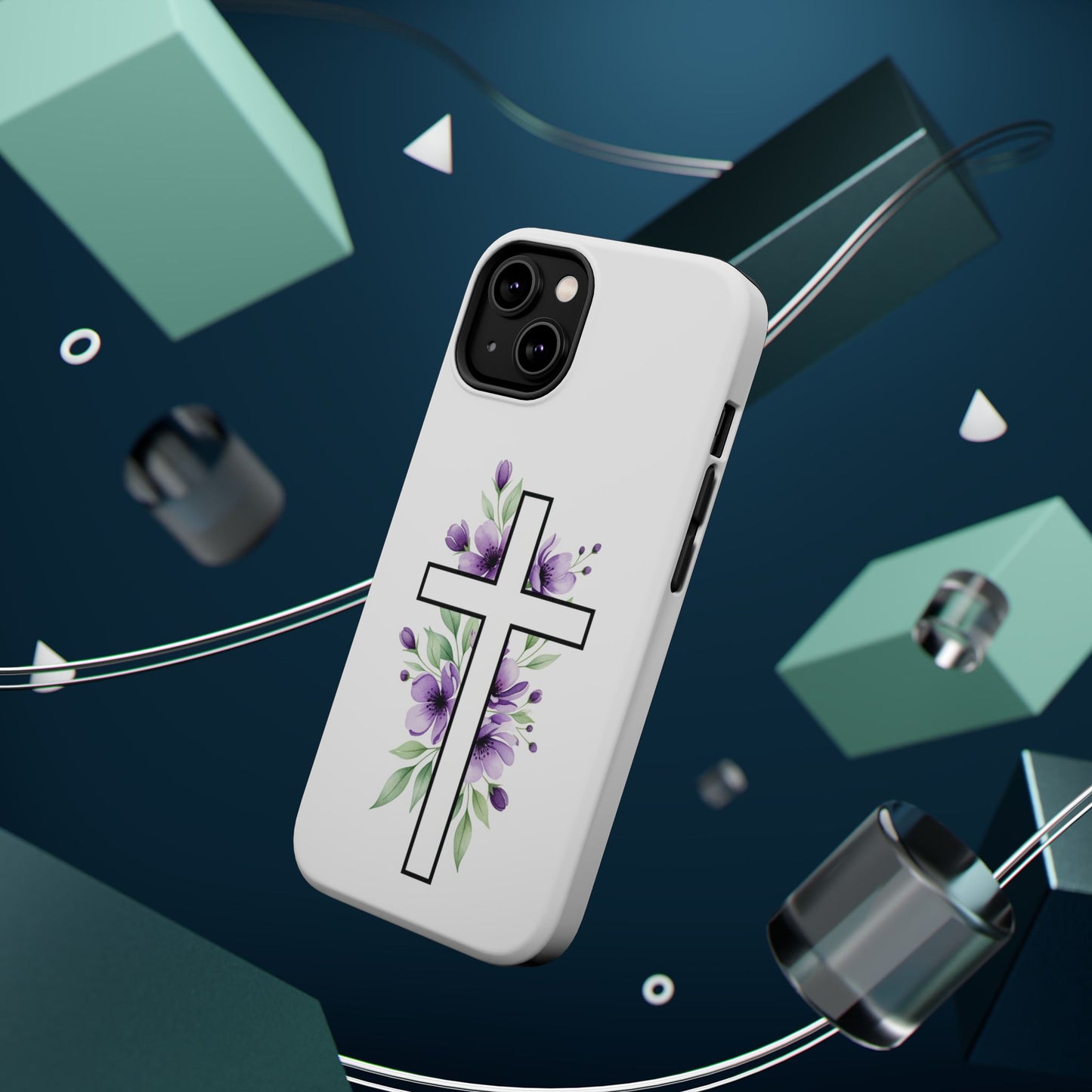 Flower of The Cross Phone Case