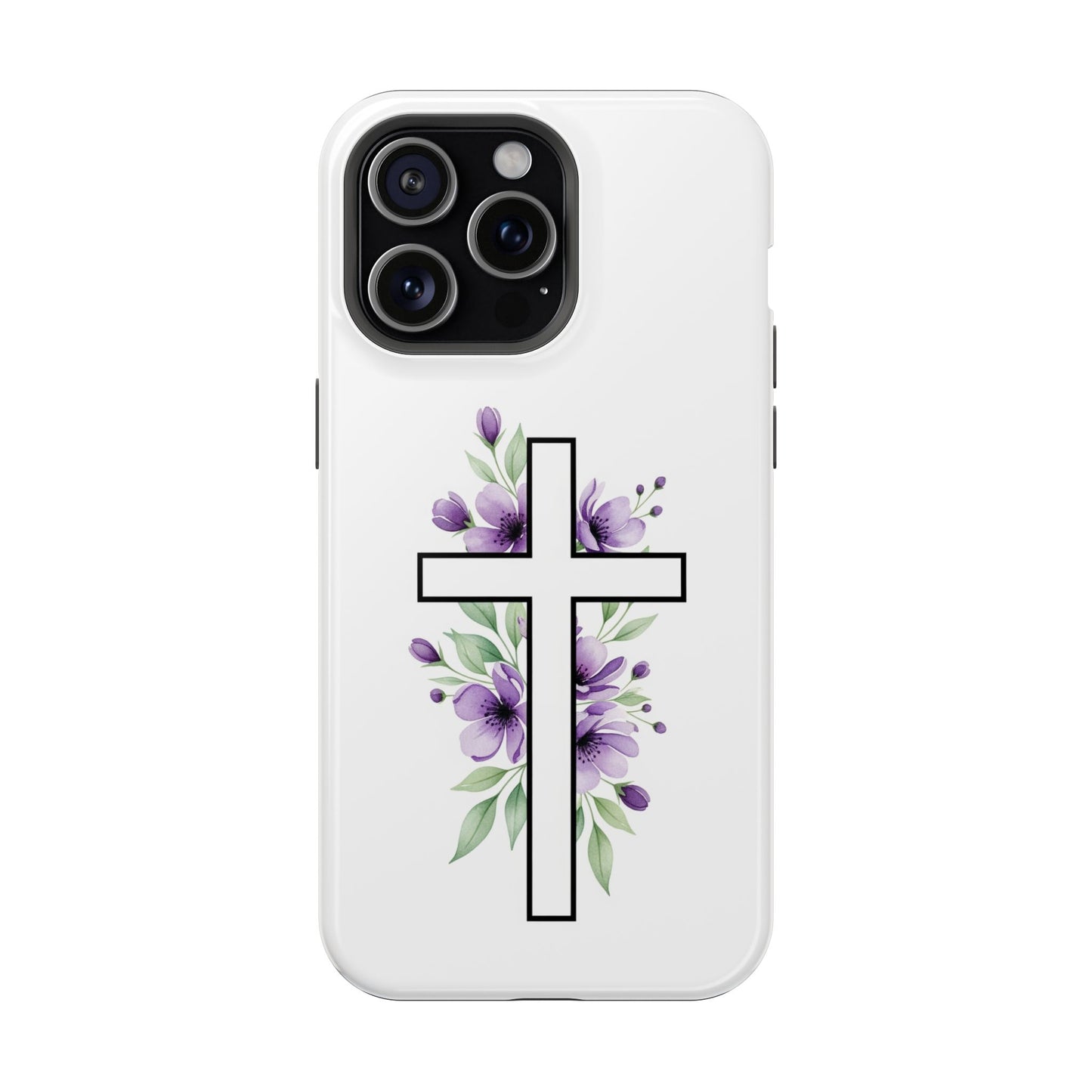 Flower of The Cross Phone Case