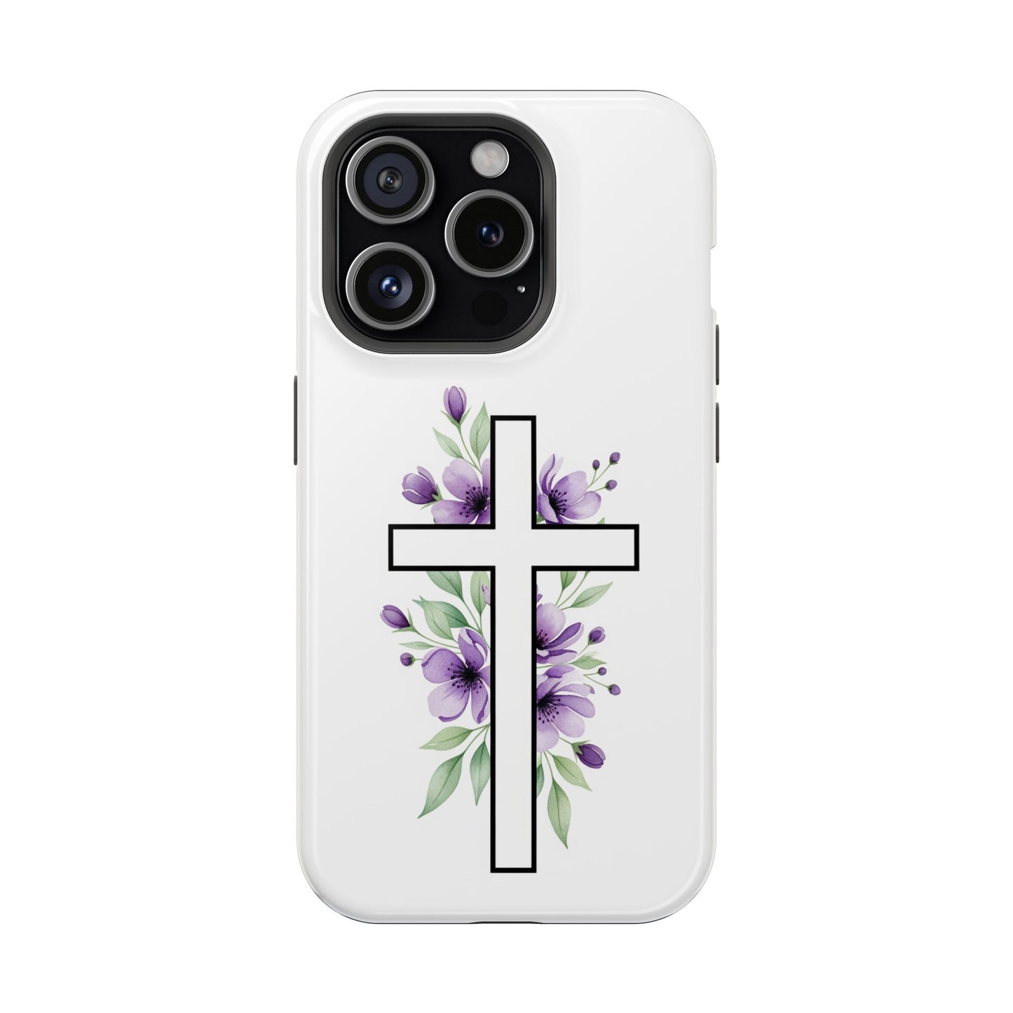 Flower of The Cross Phone Case