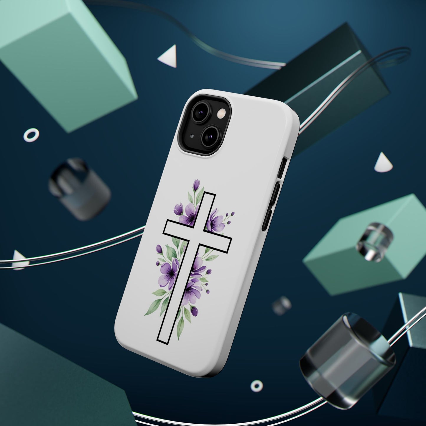Flower of The Cross Phone Case