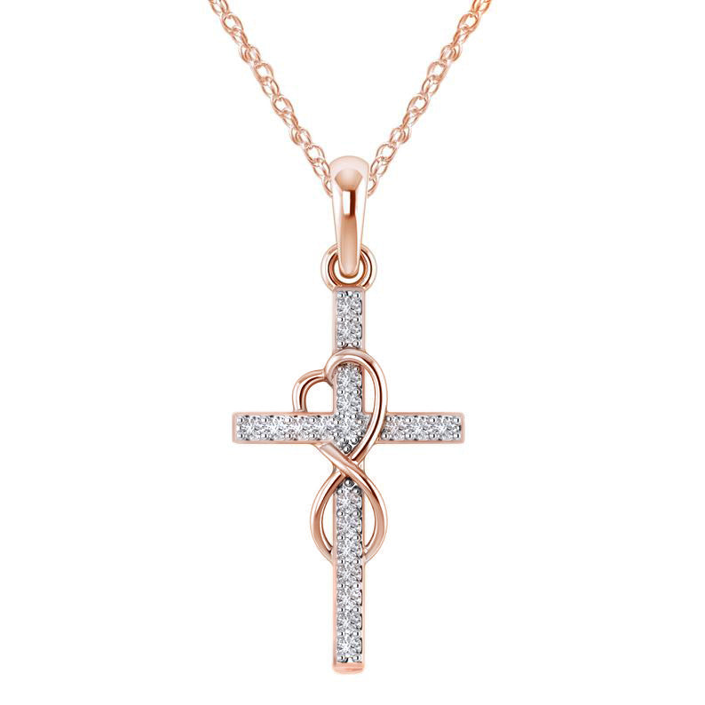 Eternal Love & Faith Cross Necklace
