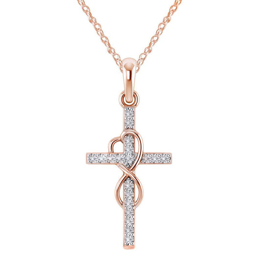 Eternal Love & Faith Cross Necklace