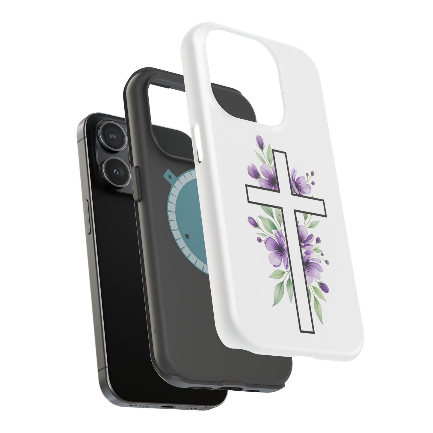 Flower of The Cross Phone Case