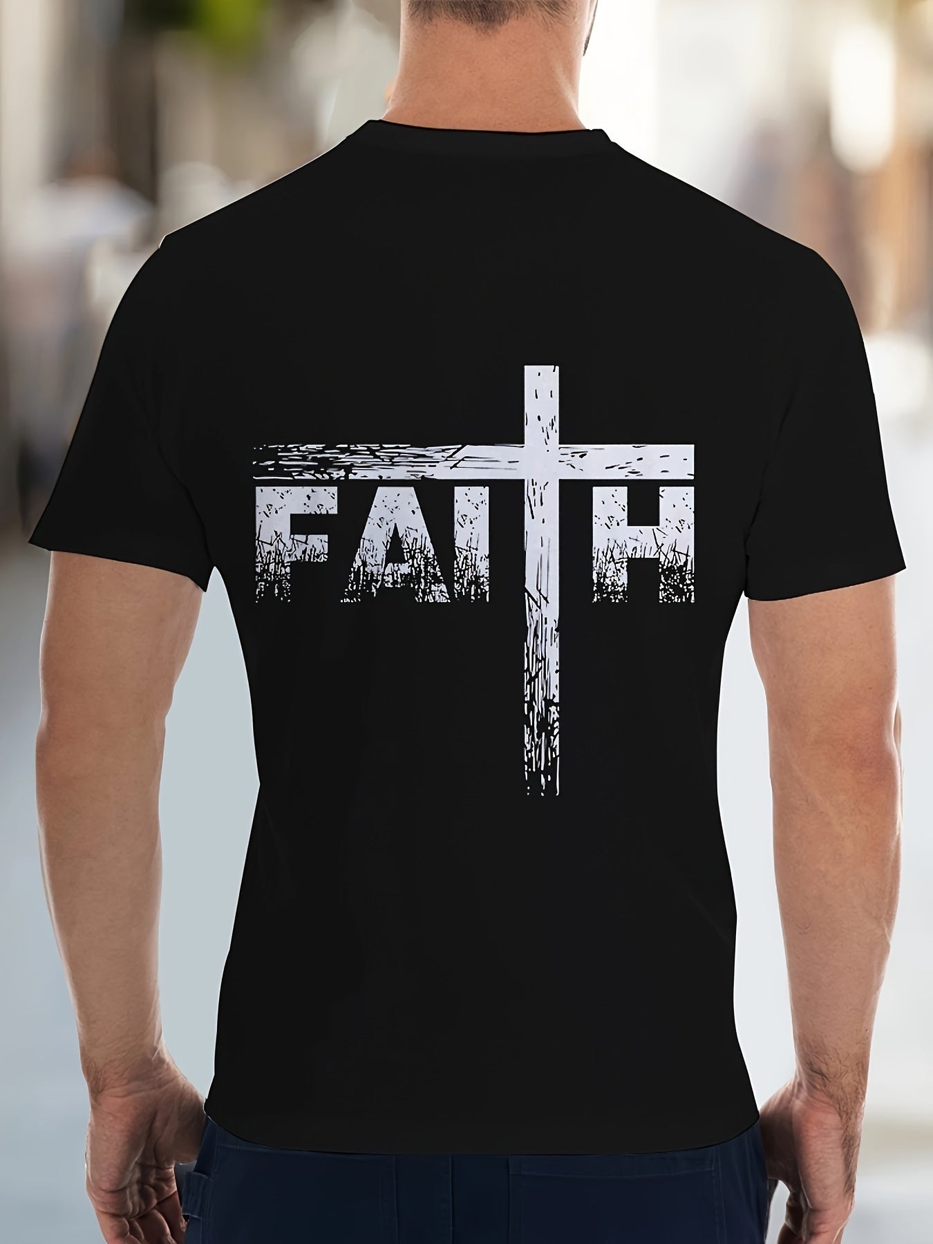 Bold Faith Cross Graphic Tee