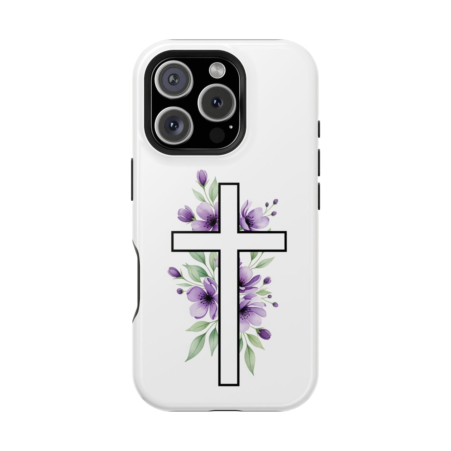 Flower of The Cross Phone Case