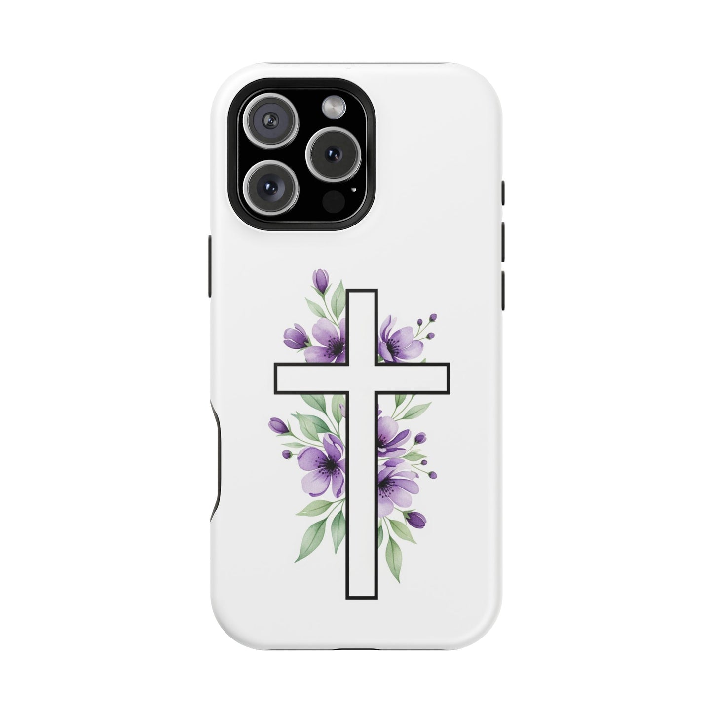 Flower of The Cross Phone Case