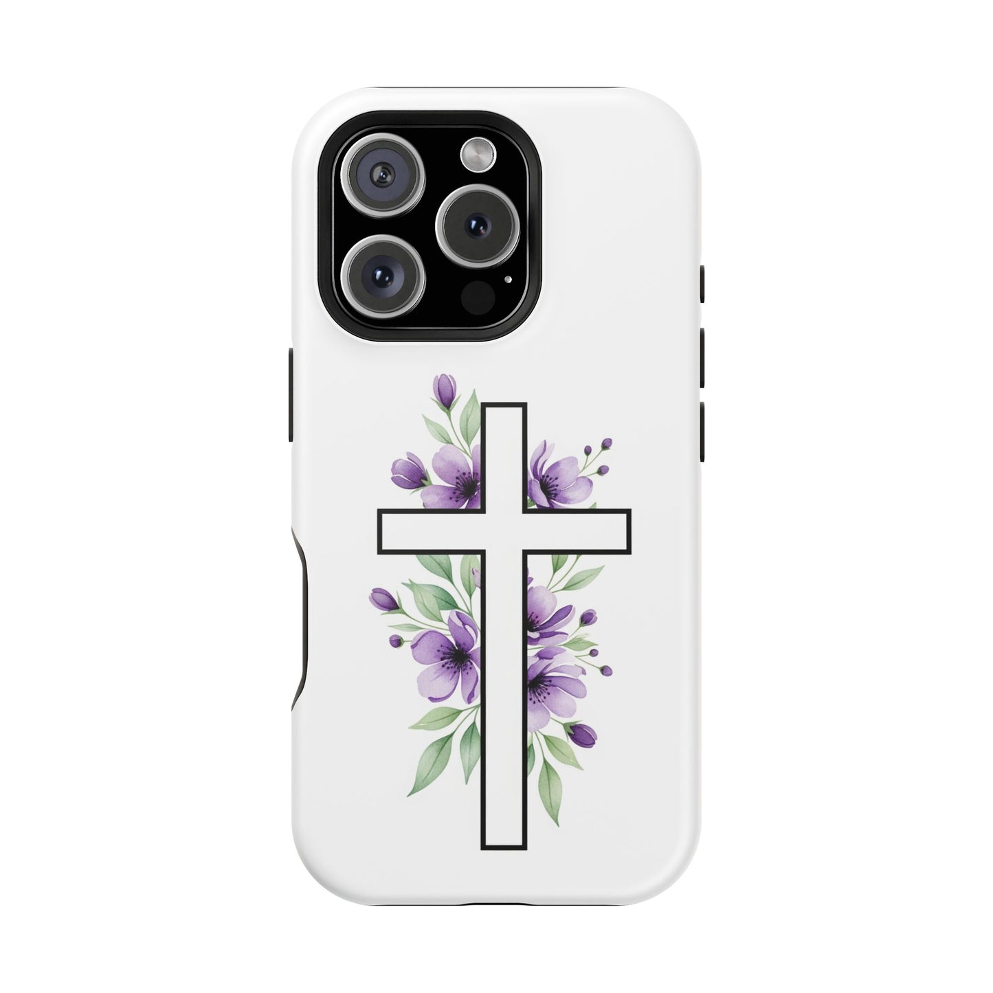 Flower of The Cross Phone Case