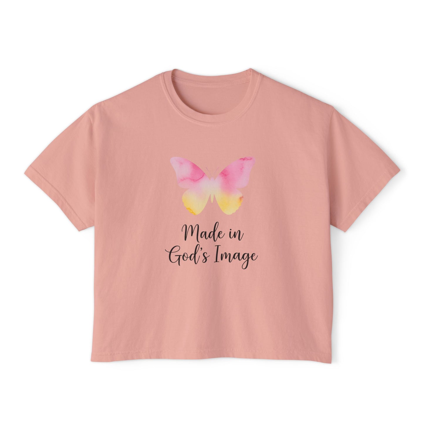 Made In God's Image Boxy Tee