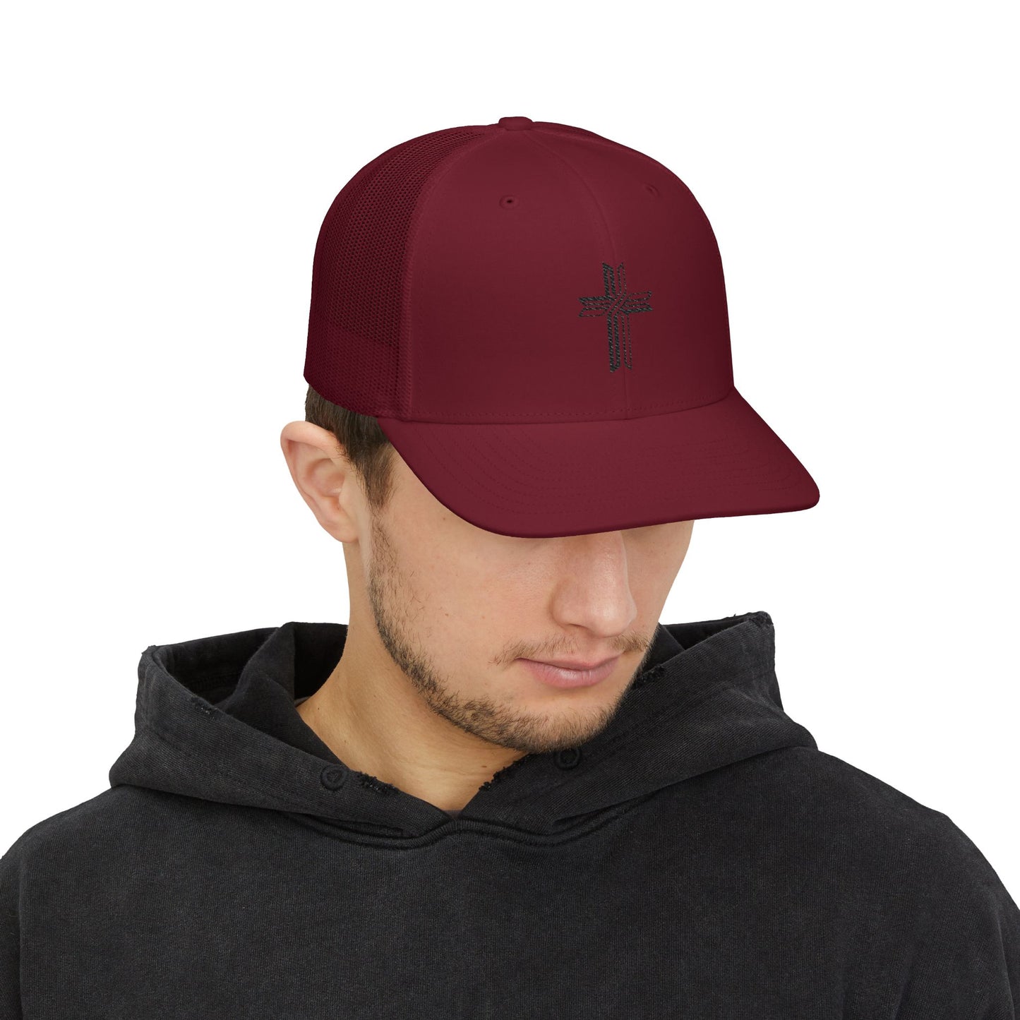 Cross Snapback Trucker