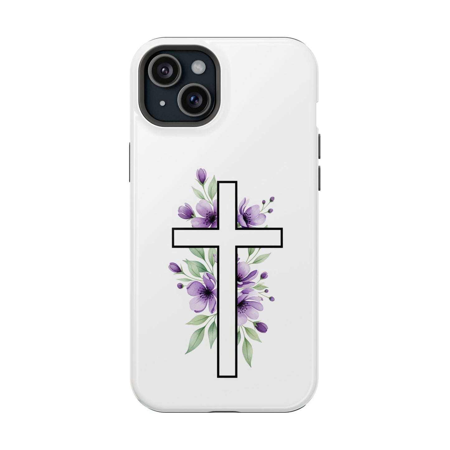 Flower of The Cross Phone Case