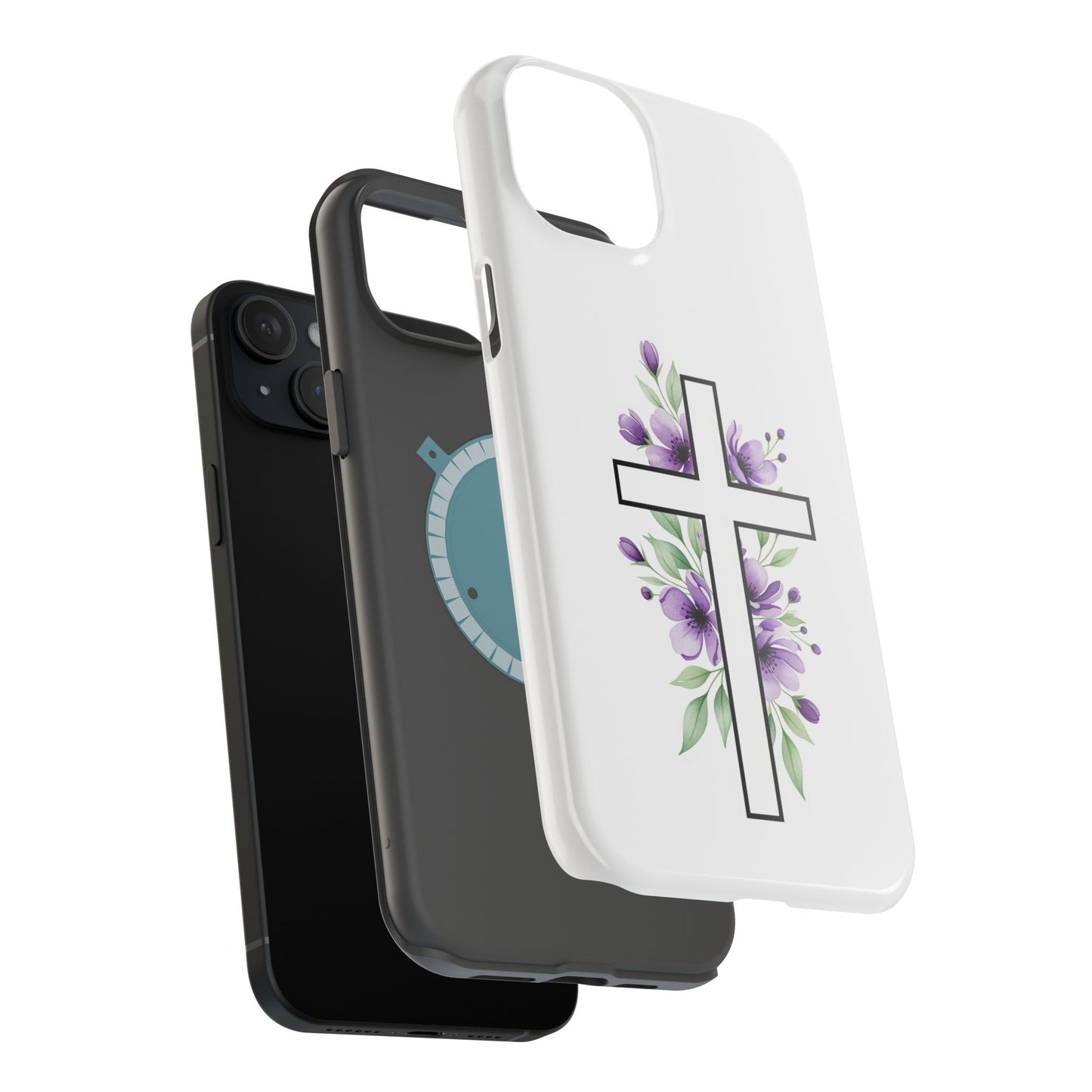 Flower of The Cross Phone Case