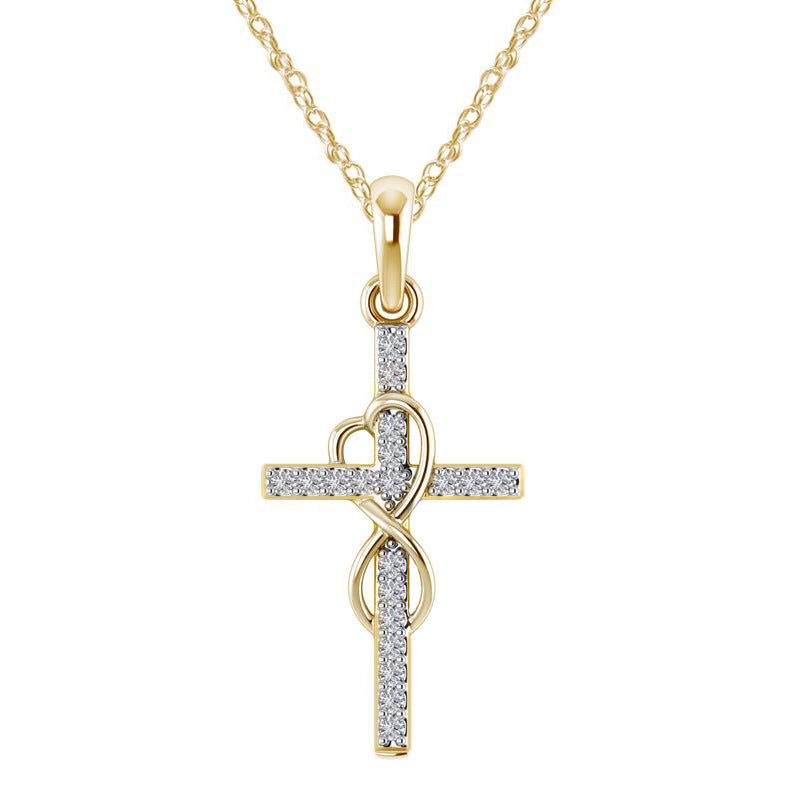 Eternal Love & Faith Cross Necklace