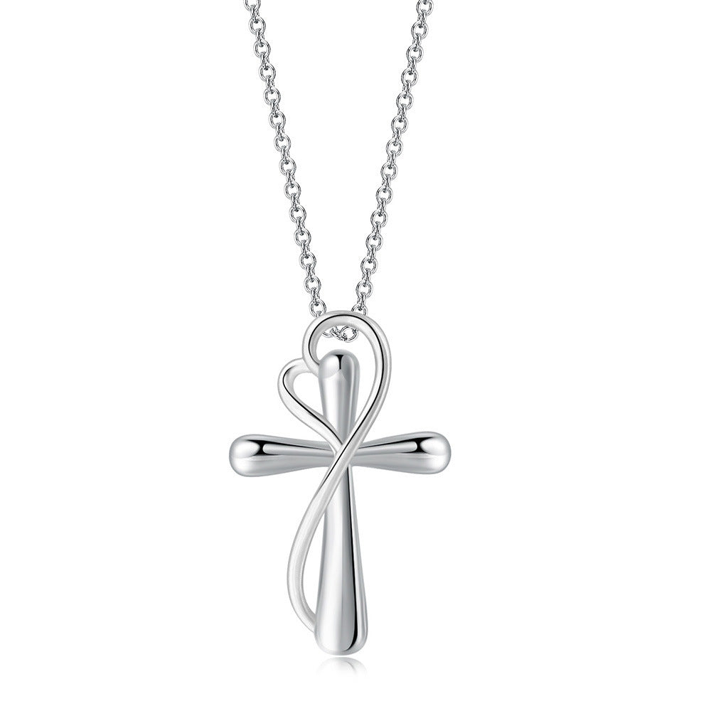 Bound by Love & Faith Cross Necklace