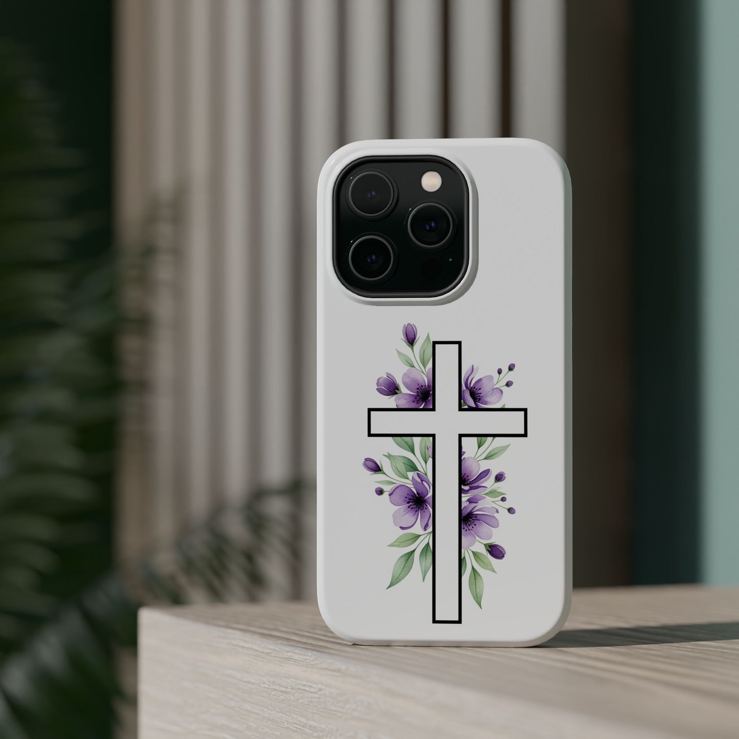 Flower of The Cross Phone Case