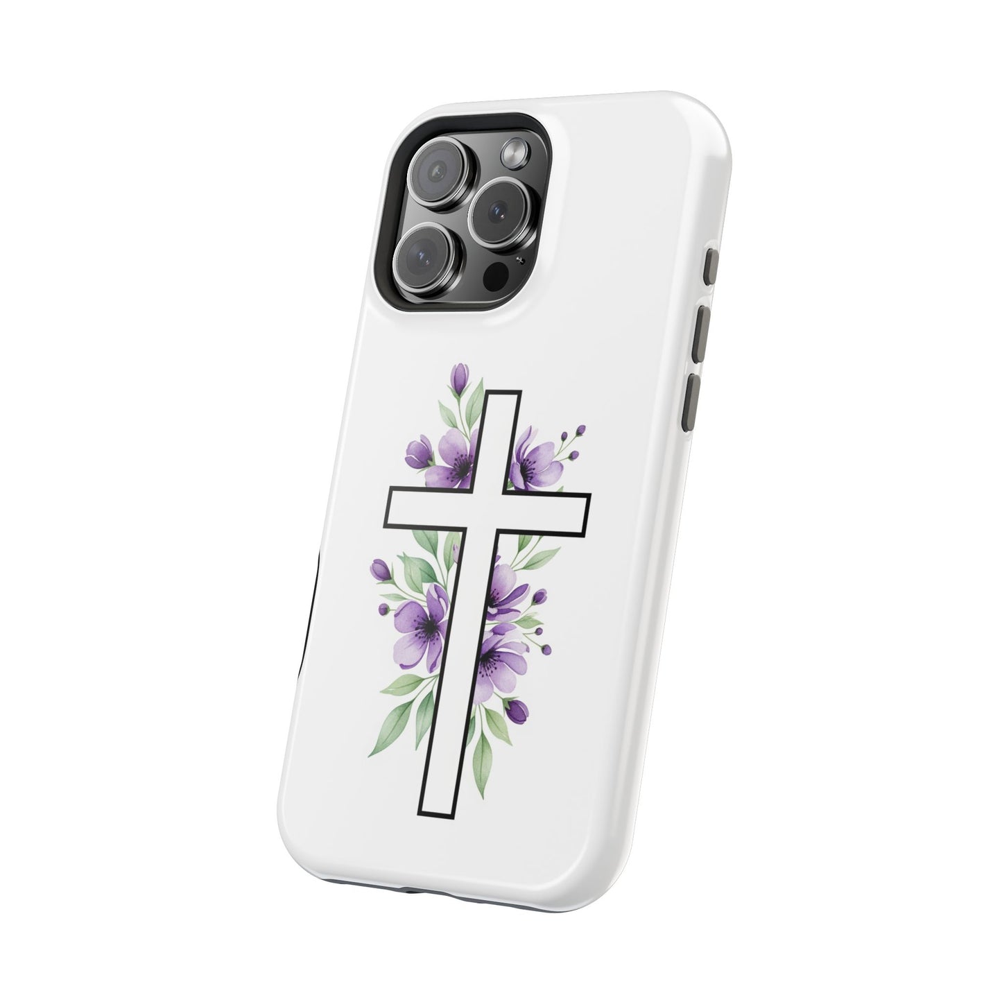 Flower of The Cross Phone Case