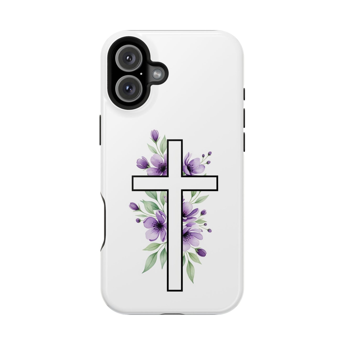 Flower of The Cross Phone Case