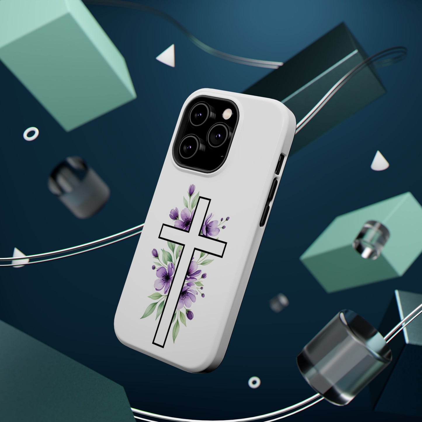 Flower of The Cross Phone Case