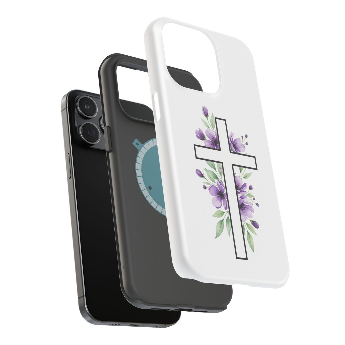 Flower of The Cross Phone Case