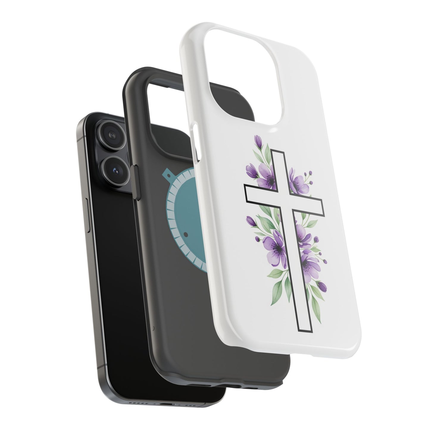 Flower of The Cross Phone Case