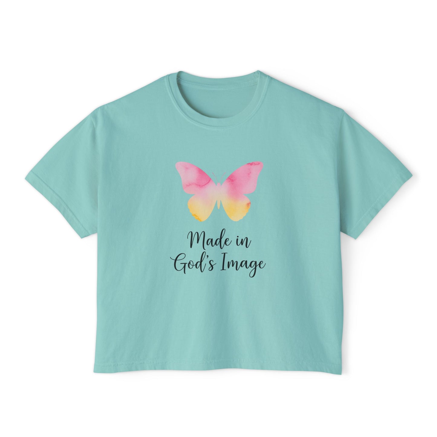 Made In God's Image Boxy Tee