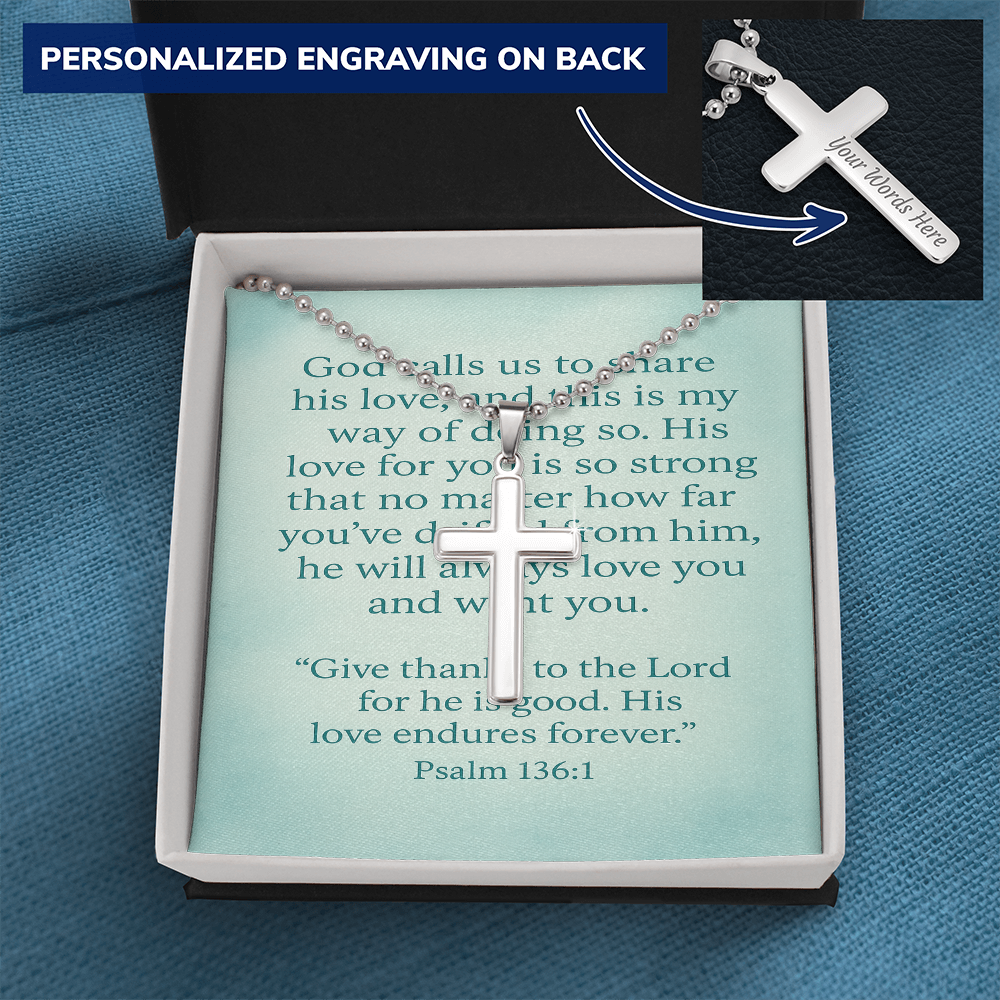 The Enduring Faith Cross Necklace