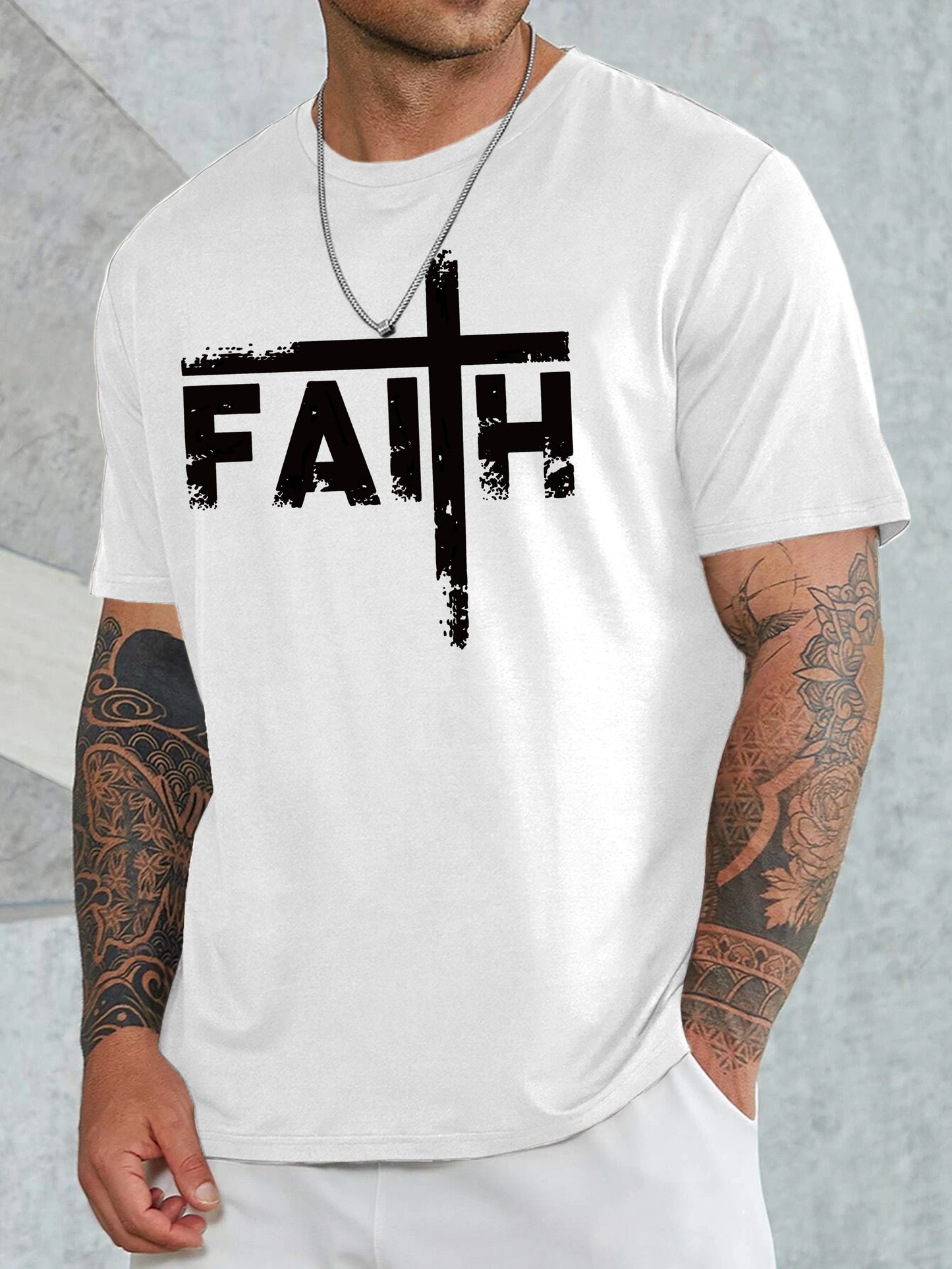 Faith Pattern Shirt