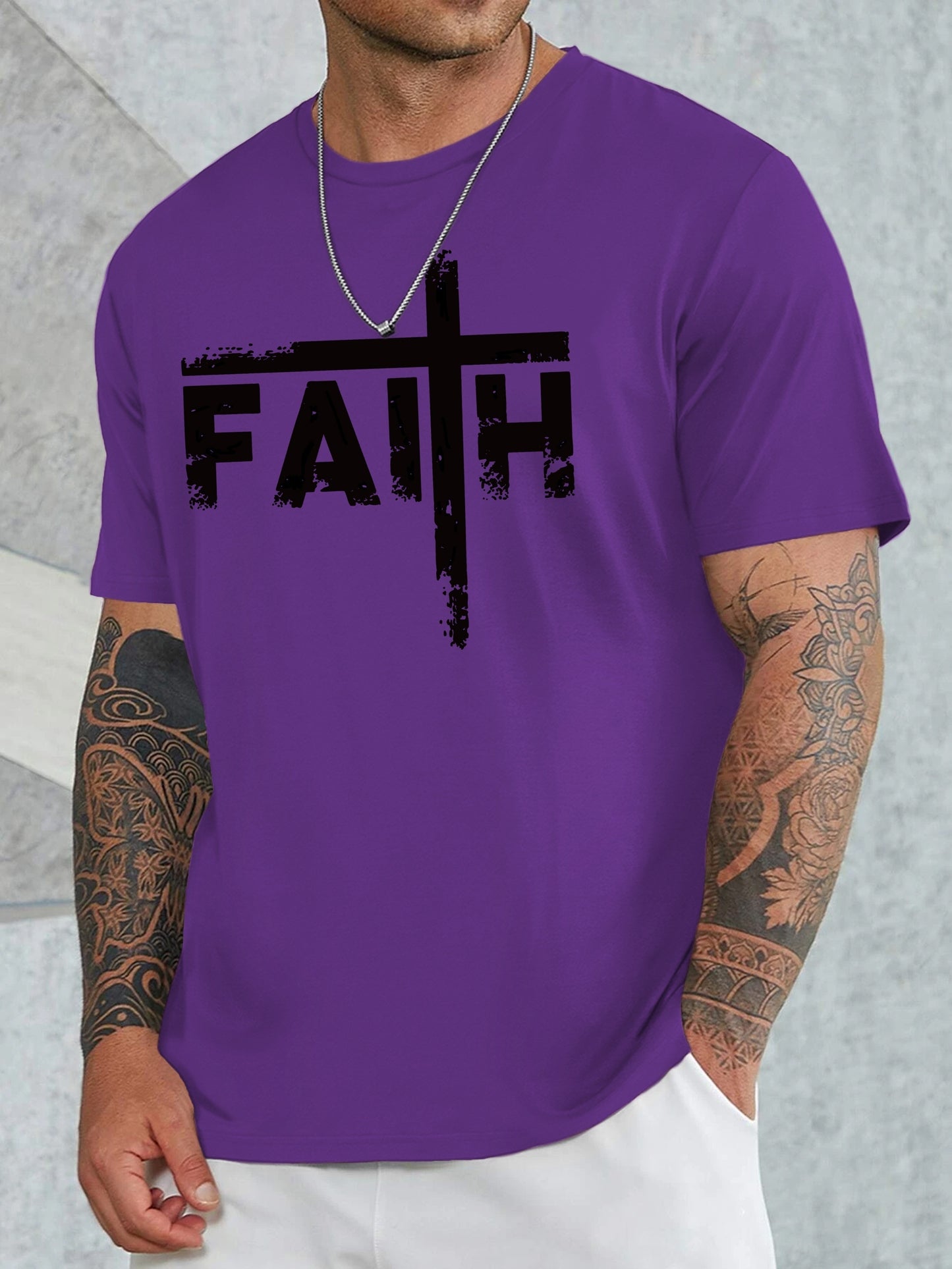 Faith Pattern Shirt
