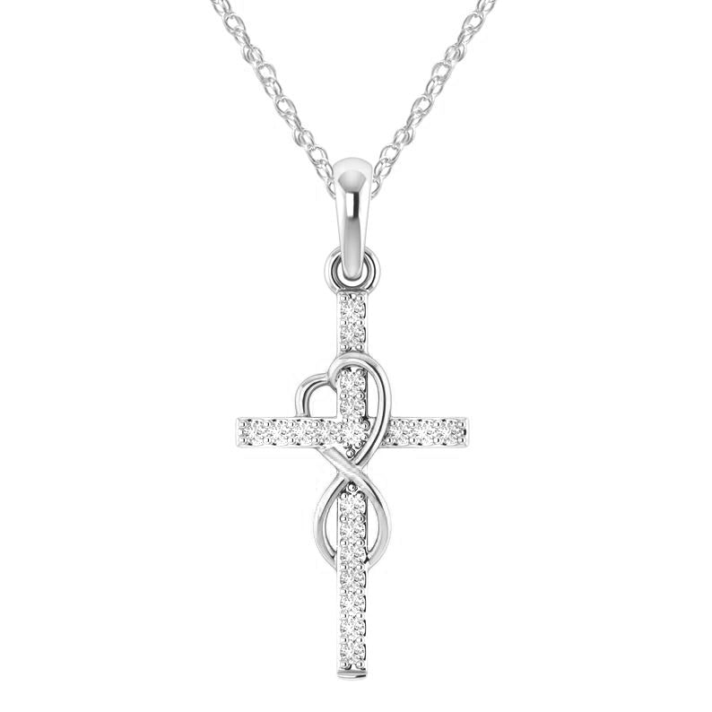 Eternal Love & Faith Cross Necklace